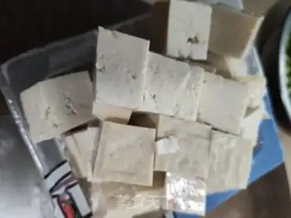 Make Meat and eggs and tofu step 0