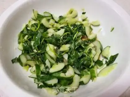 Make cucumber with ten casseroles step 5