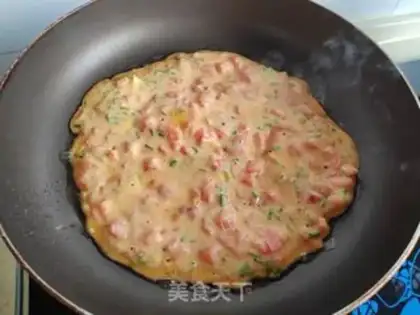 Make Tomato eggcake step 6
