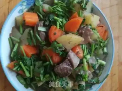 Make Beef stew potatoes step 15