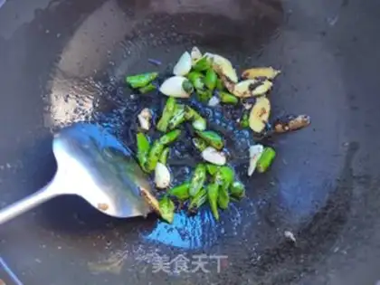 Make Chili fried meat step 7