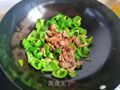 Make Pepper beef step 4