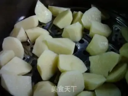 Make Sprayed potatoes step 3