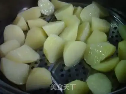 Make Sprayed potatoes step 5