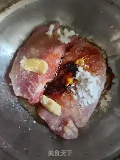Make Garlic pork chop step 1