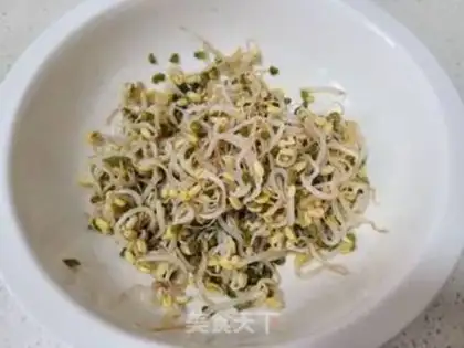 Make Green bean sprouts step 3