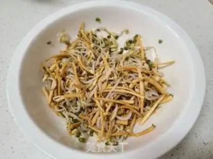 Make Green bean sprouts step 4