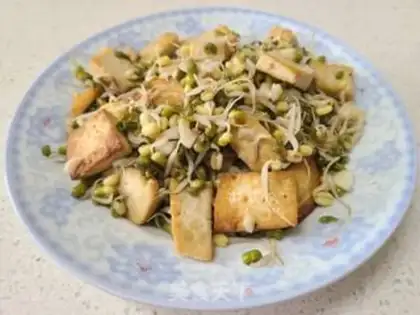Make Green bean sprouts step 4