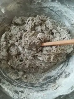 Make Sesame cake step 1
