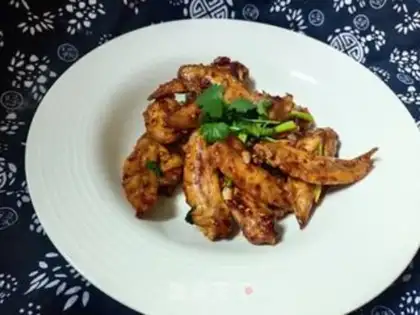 Make Garlic chicken wings step 6