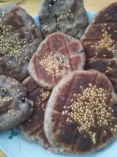 Make Sesame cake step 7