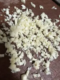Make Garlic broccoli step 2