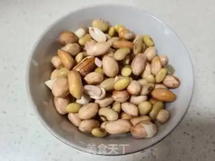 Make Soybean peanut-meal step 0