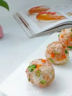 Make Meat loose ham and vegetables step 0
