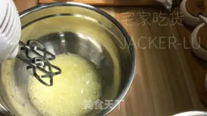 Make Gold pillow sponge cake step 5