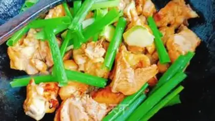 Make Chicken stew mushrooms step 5