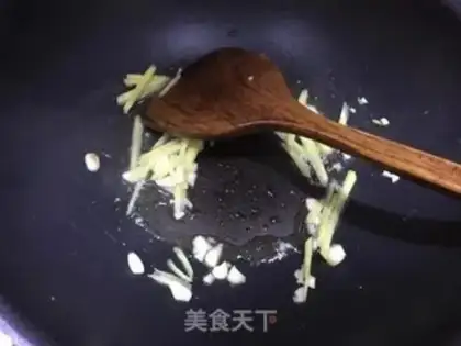Make Eel fried rice step 2