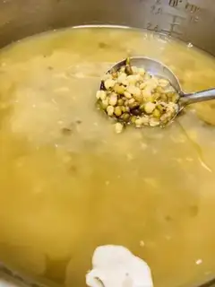 Make Green bean rice sugar step 2