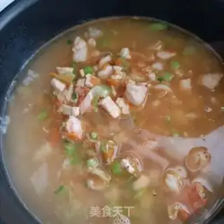 Make Chicken porridge step 16
