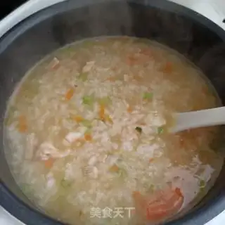 Make Chicken porridge step 18