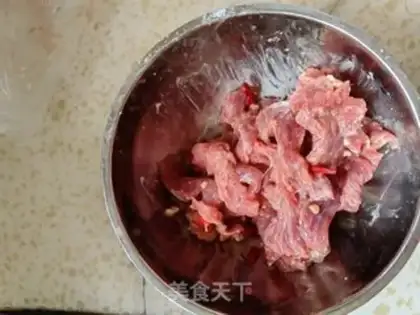 Make Pepper beef step 6