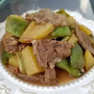 Make Beef stew and potatoes step 13