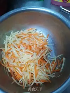 Make Clear the potato silk step 2
