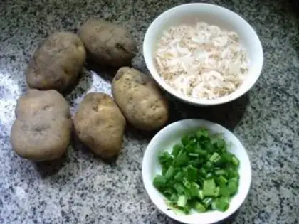 Make Sprayed potatoes step 0