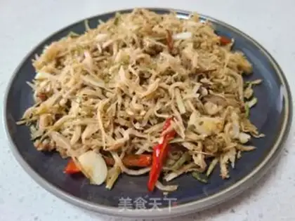 Make ♪ Dry radish, fried meat ♪ step 5