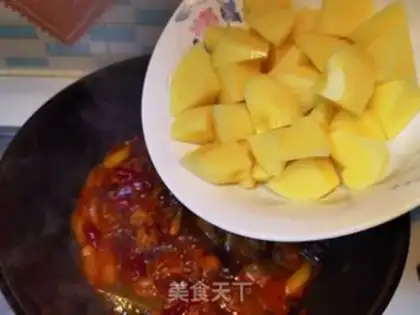 Make Big plate of chicken noodles step 16