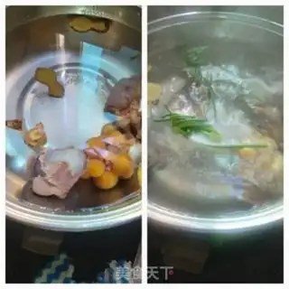 Make Tasty hands tore chicken step 1