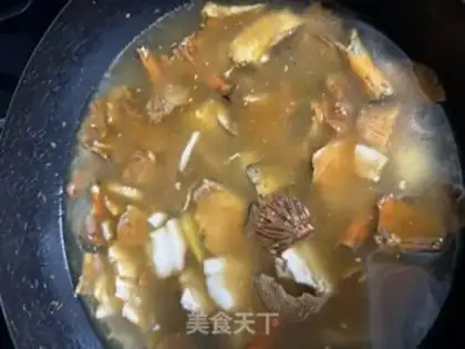 Make Wild fungus soup step 2
