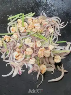 Make Shrimp onions step 11