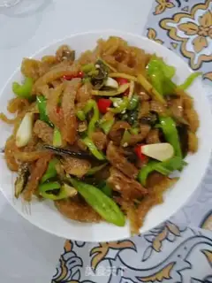 Make Spicy spicy pork skin step 9