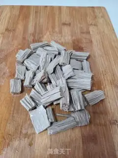 Make The silkmelon made the black tofu step 0