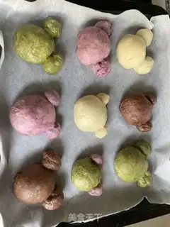 Make Panda bread step 7