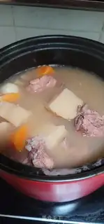 Make Piggy bone soup step 10