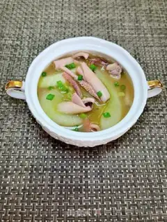 Make Squid cucumber soup step 10