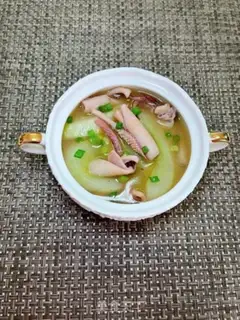 Make Squid cucumber soup step 12