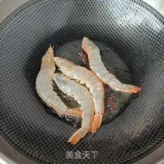 Make Shrimp with oil step 4