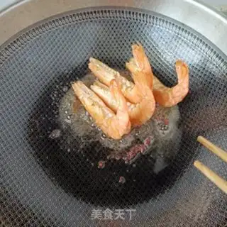 Make Shrimp with oil step 5
