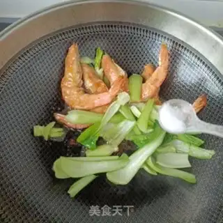 Make Shrimp with oil step 6
