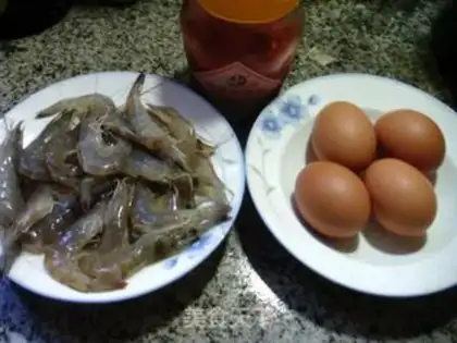 Make Shrimp eggs step 0