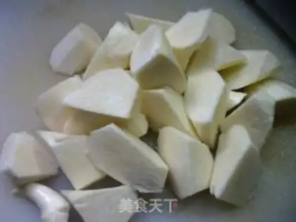 Make Eggs are white-burned ribs step 3