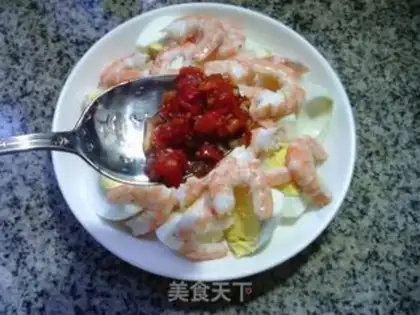 Make Shrimp eggs step 7