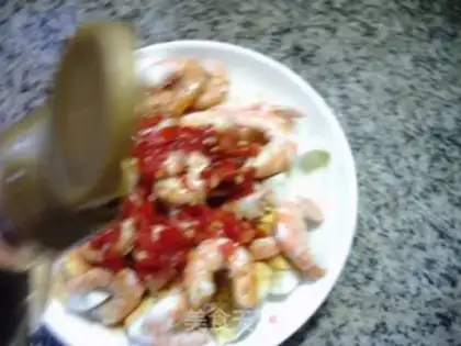 Make Shrimp eggs step 8