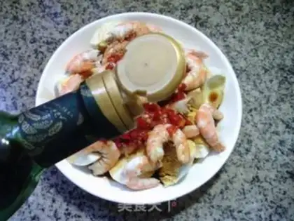 Make Shrimp eggs step 9