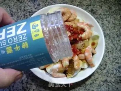 Make Shrimp eggs step 10
