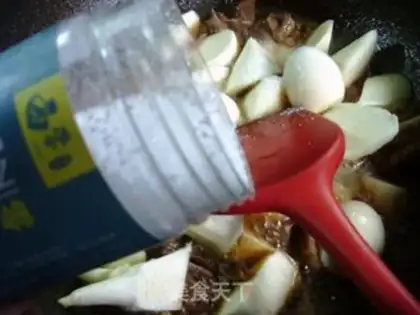 Make Eggs are white-burned ribs step 10