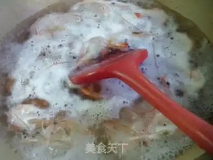 Make Onion pepper shrimp step 4